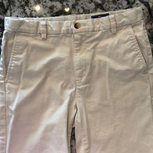 EUC, khaki vineyard vines boys size 12, adjustable waist.